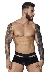 Pikante PIK 1096 Clandestine Samt-Badehose, Farbe Schwarz